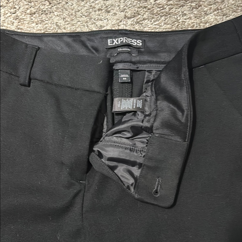 Express Classic Black Trousers